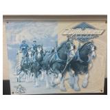 13ï¿½x16ï¿½ metal Budweiser sign