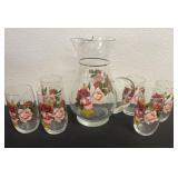 WEST VIRGINIA GLASS OLD COUNTRY ROSES GLASS