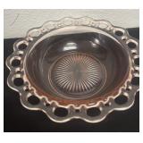 vintage Anchor Hocking 'Old Colony' Pink