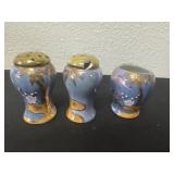 vintage Japanese lusterware Shaker is chipped