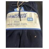 New blue boys sweat jogger pants size 8