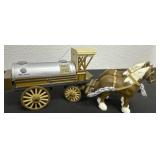 Shell 1912 Horse & Tanker Trailer Die cast