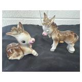 Vintage Cow Salt and Pepper shakers