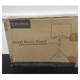 Sheet music stand