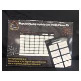 New magnetic  monthly calendar and weekly planner
