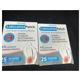 2 lidocaine patches