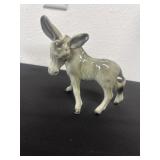 6ï¿½ vintage donkey figurine made of ceramic