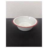 7.5ï¿½  vintage enamelware wash basin