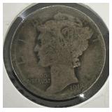 1918D Mercury Dime