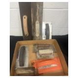 Group of trowels