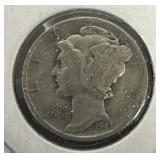 1941 Mercury Dime
