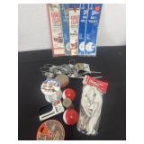 Group of fishing items