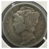 1935D Mercury Dime
