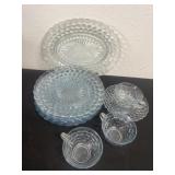 vintage Anchor Hocking 'Bubble' pattern glassware