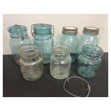 Group of ball mason jar