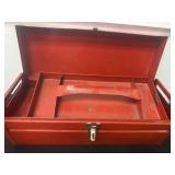 Red metal toolBox