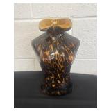 Vintage Murano Style Art Glass Ladies Bust Torso