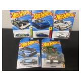 5 hot wheels