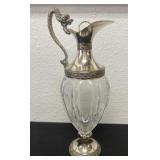 11ï¿½ antique italion decanter 1920s