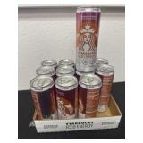 Flat of Star Bucks ice energy tropical peach