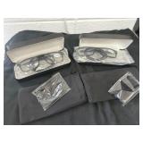 2 New Glasses +2.00 Set