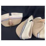 3 new woven baskets