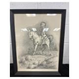 Signed The Chief Ink Artwork, Crack in the Glass