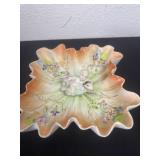 9ï¿½x7ï¿½ Vintage Pottery Ceramic Cherub Square Dish