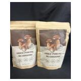 2 bags of dried porcini mushrooms