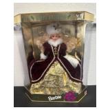 1996 happy holiday Barbie in box