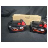 2 new lithium 6.0 batteries