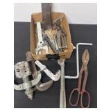 Box of misc tools