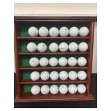 14ï¿½x14ï¿½ display with golf balls