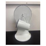 ANTIQUE ENAMELWARE WALL MOUNT SHAVE STAND WITH