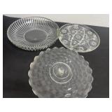 3 glass plates