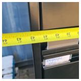 Large black filing cabinet