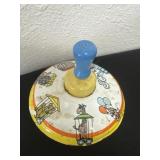 OHIO ART Vintage Top Circus Train Animals Tin