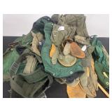 Group of military mittens