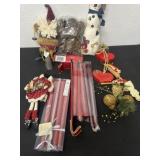 Group of Christmas items