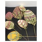 Group Easter egg yard stake decor