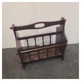 Vintage magazine rack