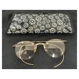 Vintage Eyeglasses with Case
