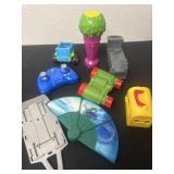 Group of kids toys