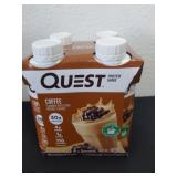 New Quest coffee flavored protein shake