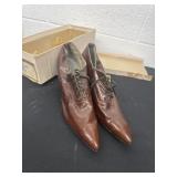 Vintage hand crafted  shoes unknown size