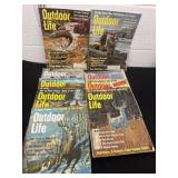 Group of outdoor life magazines 1969-70