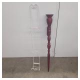 Wall plates stand wall candle sconce