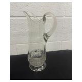 12ï¿½ Early American Pressed Glass (EAPG) pitcher