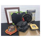 Large lot of picture frames decor and photo album