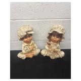 VTG Alice and Andy Universal Statuary Figurines